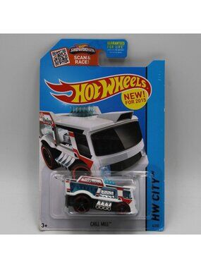 Hot Wheels Chilol Mill New For 2015 HW City Works White 4/250